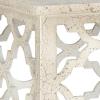 Safavieh American Homes Collection Lonny Distressed White End Table(Distressed / White)