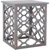 Safavieh American Homes Collection Lonny Distressed White End Table(Grey)