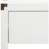 Safavieh Couture Collection Lella White Lacquer Side Table(White)