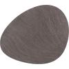 Safavieh Home Brooks Modern Faux Dark Grey Stone and Black Side Table(Dark Grey / Black)