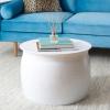 Safavieh Home Collection Aztec Silver End Table(White)