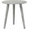Safavieh Home Orion Modern Slate Grey Round Accent Table(Slate / Grey)