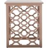 Safavieh American Homes Collection Lonny Distressed White End Table(Taupe)