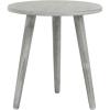 Safavieh Home Orion Modern Slate Grey Round Accent Table(Slate / Grey)