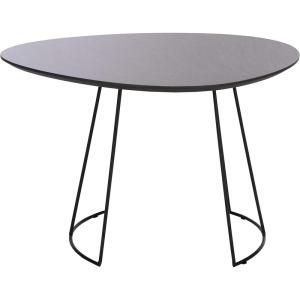 Safavieh Home Brooks Modern Faux Dark Grey Stone and Black Side Table(Dark Grey / Black)