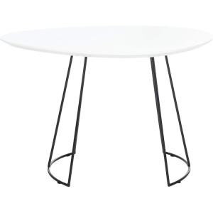 Safavieh Home Brooks Modern Faux Dark Grey Stone and Black Side Table(White / Black)