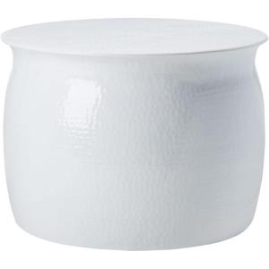 Safavieh Home Collection Aztec Silver End Table(White)