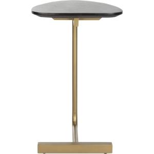 Safavieh Home Kaiya Black and Gold C Table