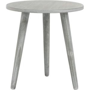 Safavieh Home Orion Modern Slate Grey Round Accent Table(Slate / Grey)