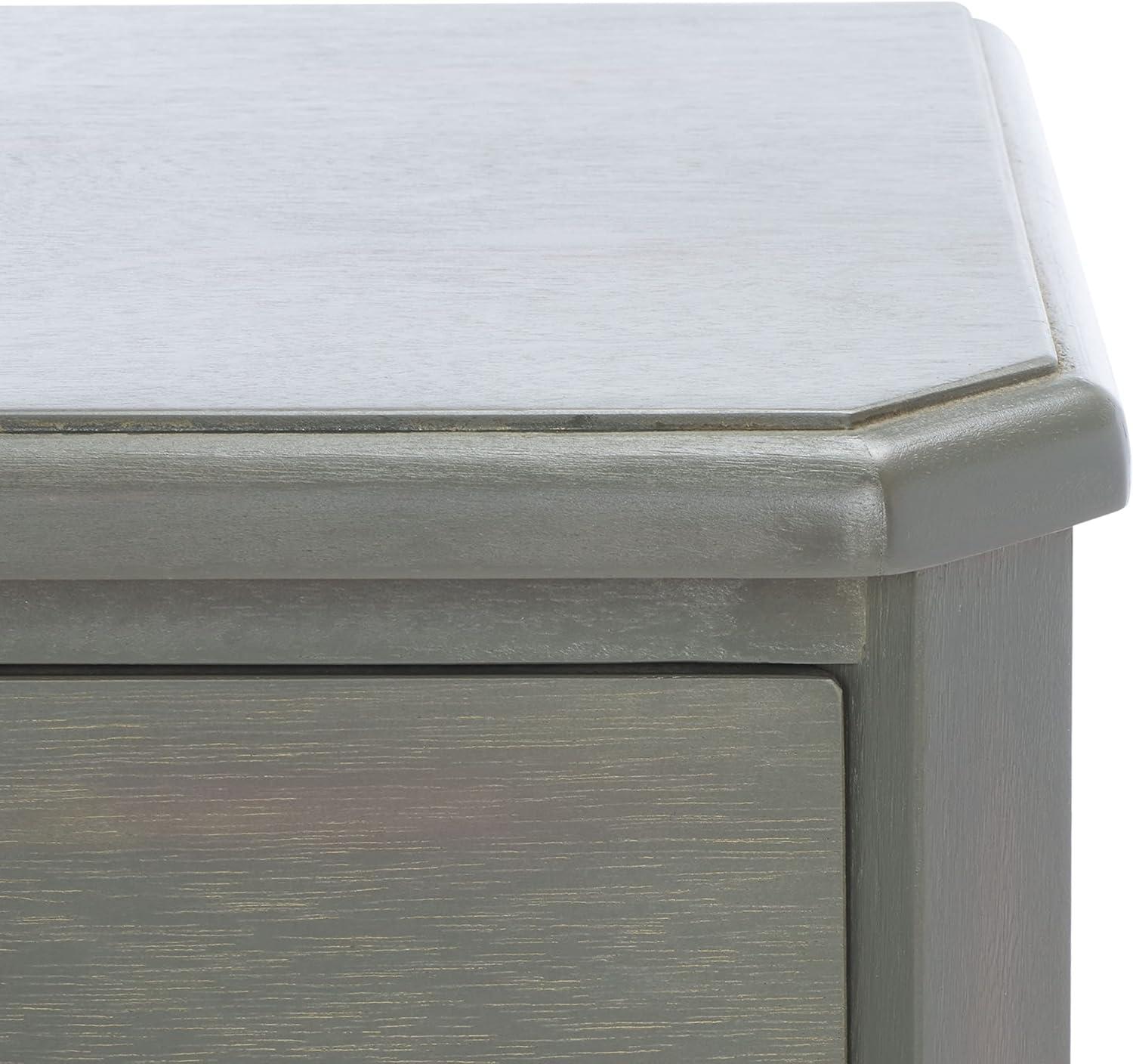 image:imageSAFAVIEH American Homes Collection Joe End TableAsh Grey