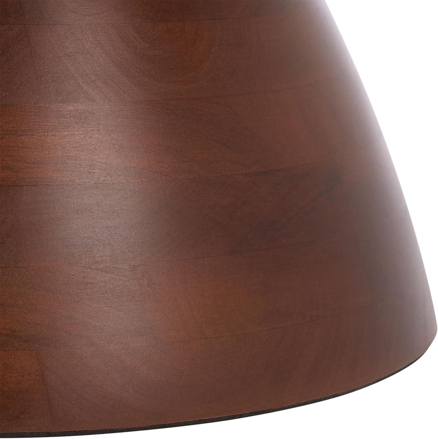 image:imageSAFAVIEH Home Collection Ignacio Walnut Solid Wood Accent Table Sculptural Modern Side Table Fully Assembled ACC3263AWalnut