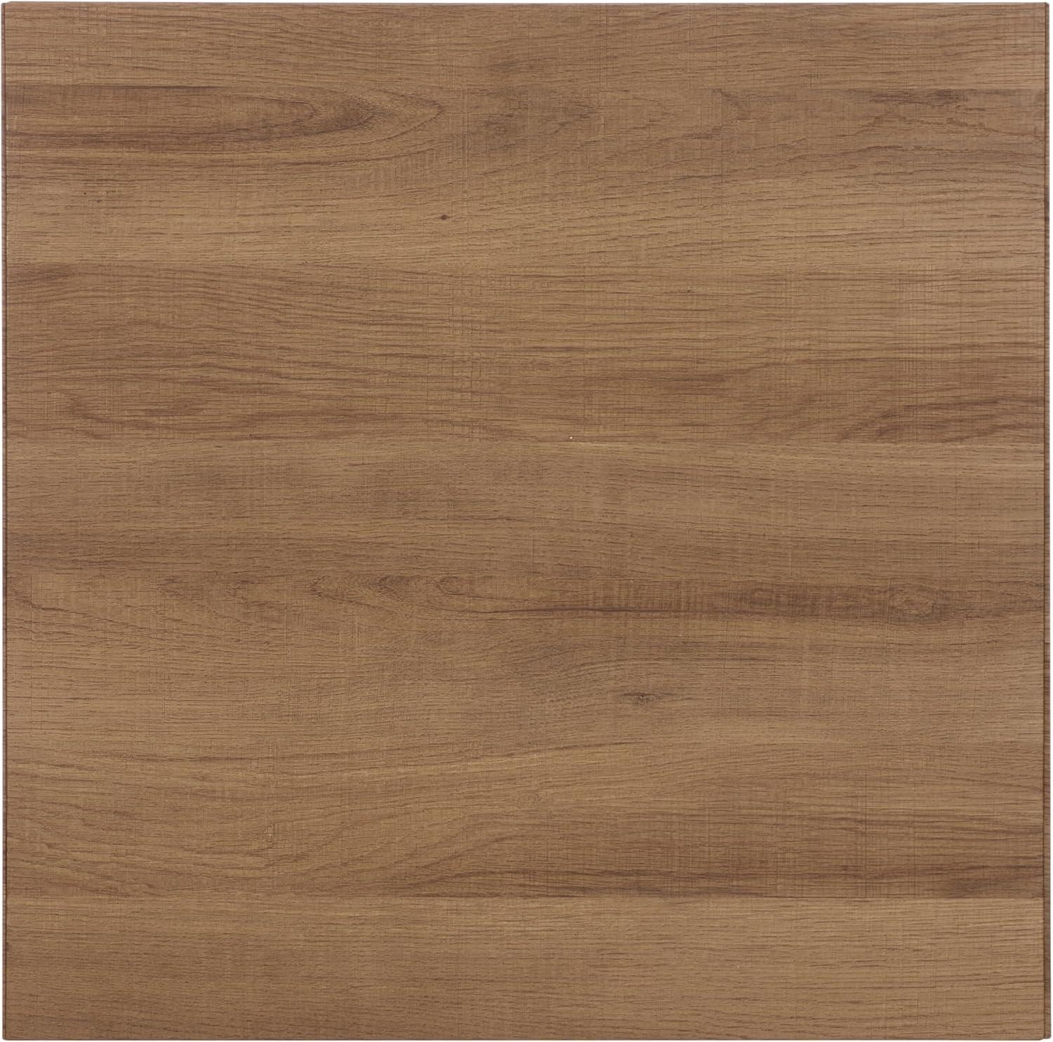 image:imageSAFAVIEH Home Collection Woodrow Square Accent Table Neutral Beige Faux Travertine Veneer ACC7006BNatural Brown