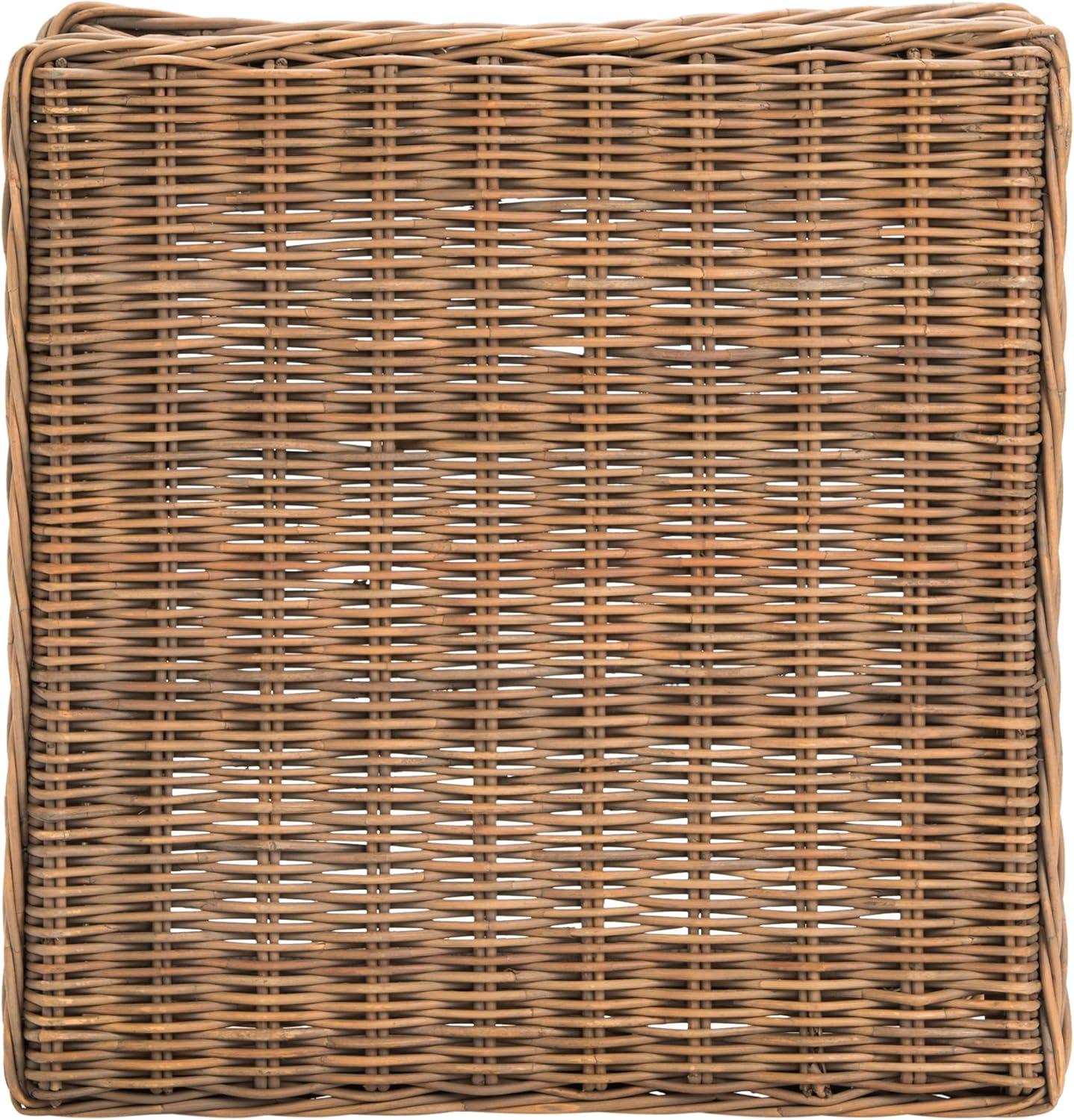 image:imageSAFAVIEH Home Collection Sora Natural Wicker Accent Table