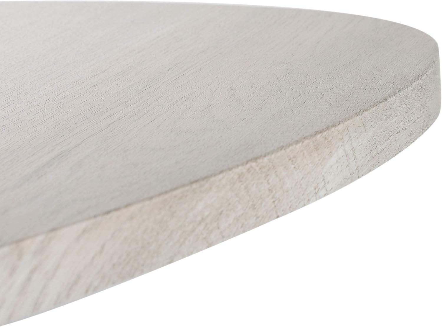 image:imageSafavieh Home Berlin White Lacquer and Black Tripod Side TableLight Grey Oak Black