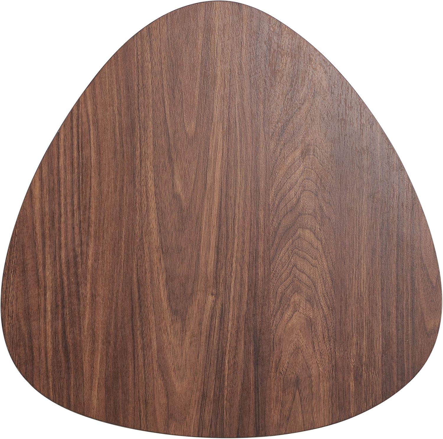 image:imageSafavieh Home Berlin White Lacquer and Black Tripod Side TableWalnut Black