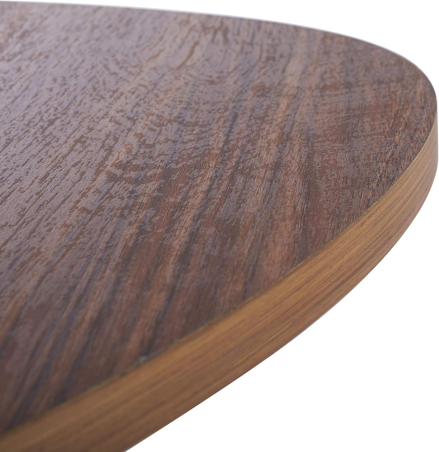 image:imageSafavieh Home Berlin White Lacquer and Black Tripod Side TableWalnut Black