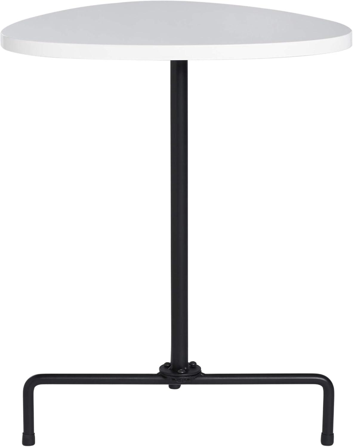 image:imageSafavieh Home Berlin White Lacquer and Black Tripod Side TableWhite Black