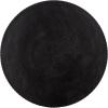 SAFAVIEH Home Collection – Champeaux Black Metal Accent Table, Round Top Pedestal Design (FOX5527D)