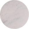 SAFAVIEH Home Collection – Guido Side Table, White Marble Top & Blue Base, Modern Accent Table, Fully Assembled (ACC3215A)(Pink/White)