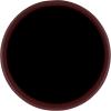 SAFAVIEH Home Collection – Hikuma Accent Table with Black Glass Top & Taupe Iron Base, Modern Round Side Table, Fully Assembled (ACC3234A)(Black/Bordeaux)