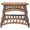 SAFAVIEH Home Collection Sora Natural Wicker Accent Table