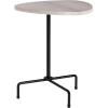 Safavieh Home Berlin White Lacquer and Black Tripod Side Table(Light Grey Oak / Black)