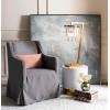 Safavieh Home Collection Angelo Round White and Gold Side Table