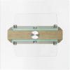 Safavieh Home Collection Modern Loft Glass Grey Accent Table