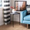 Safavieh Home Sven Dark Grey Oak and Black Side Table