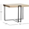 Safavieh Pitt Midcentury Scandinavian Wood End Table