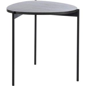 Safavieh Home Sven Dark Grey Oak and Black Side Table