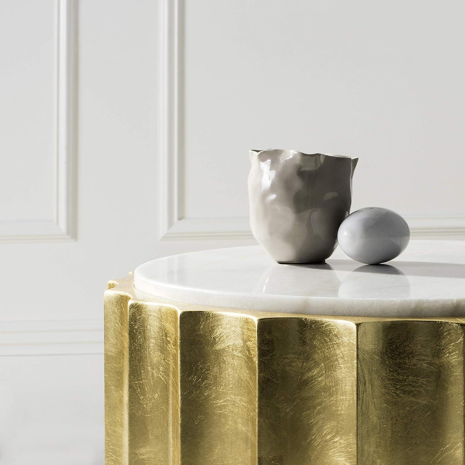 image:imageSafavieh Home Collection Elodie Gold Side Table