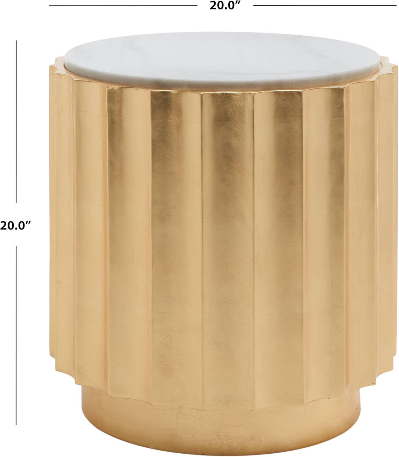 image:imageSafavieh Home Collection Elodie Gold Side Table