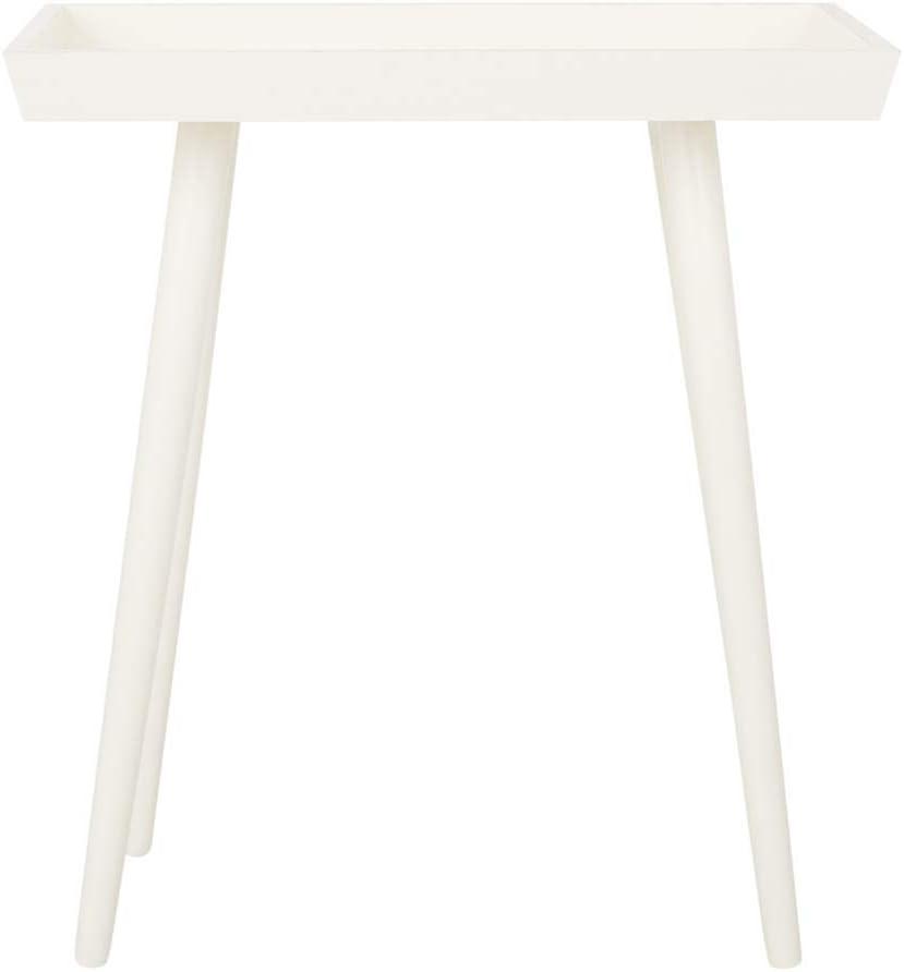 image:imageSafavieh Home Nonie Modern Chocolate Accent TableVintage White