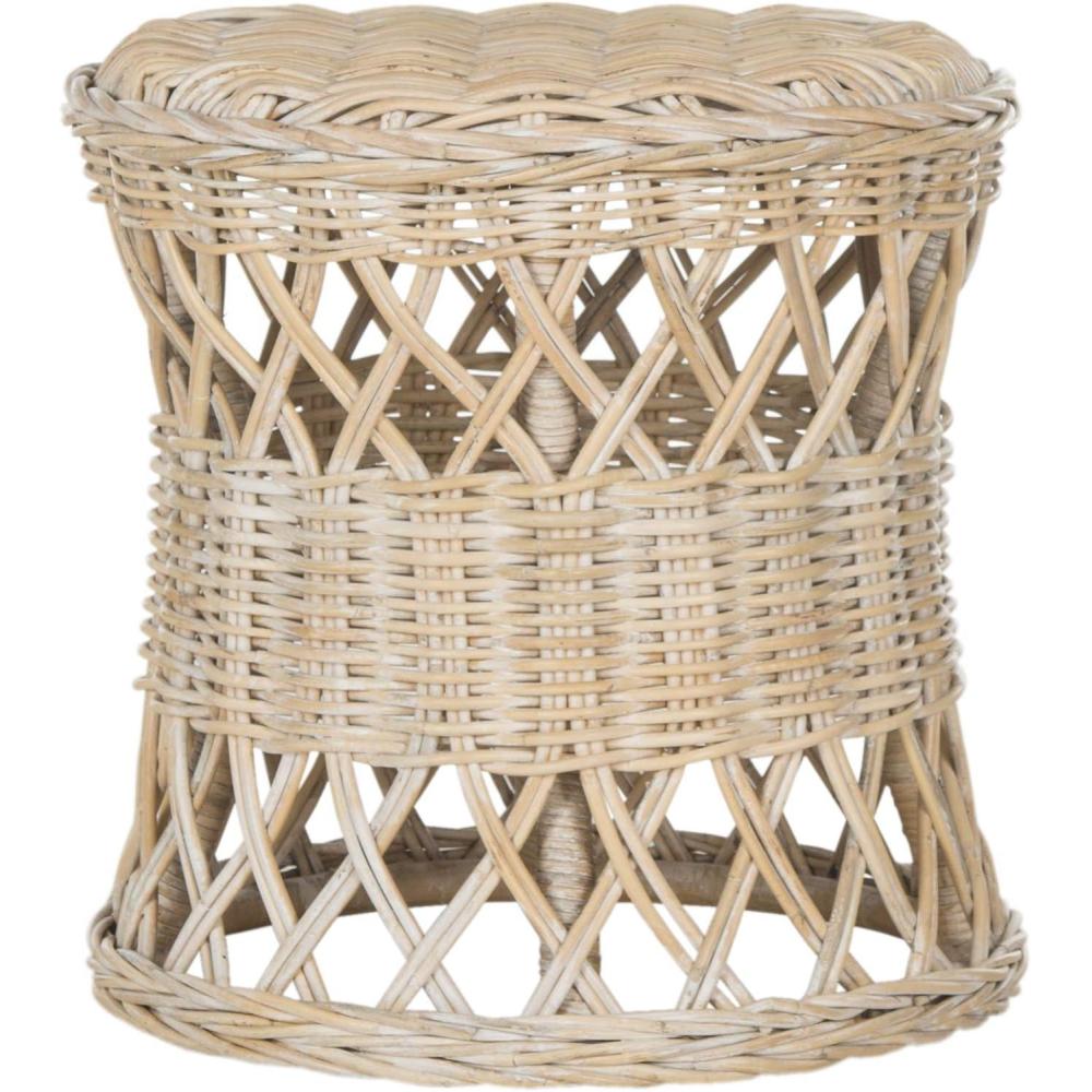 image:imageSafavieh Home Collection Desta Natural Wicker Round Accent TableNatural