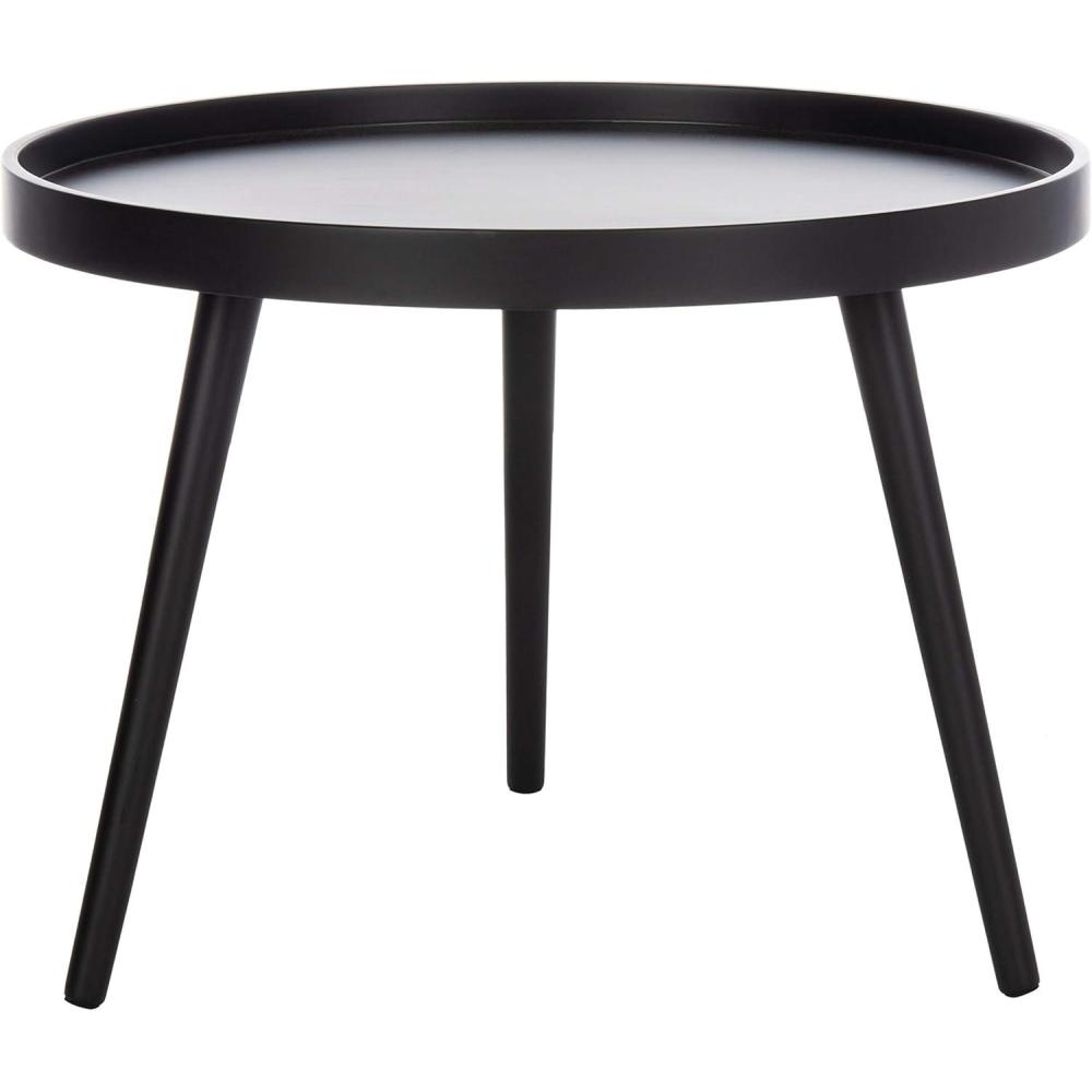 image:imageSafavieh Home Fritz Black Tray Top Round Side Table