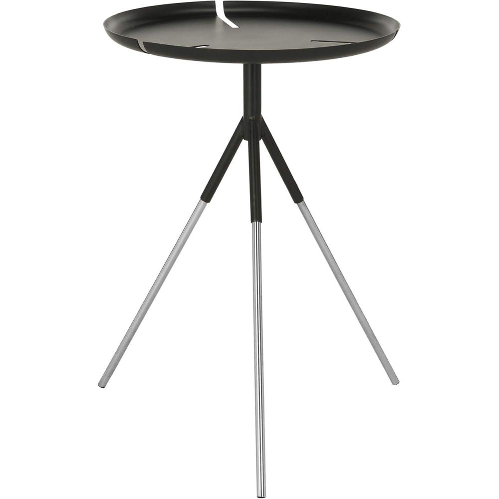 image:imageSafavieh Home Lark Matte Black Tripod Leg Side Table
