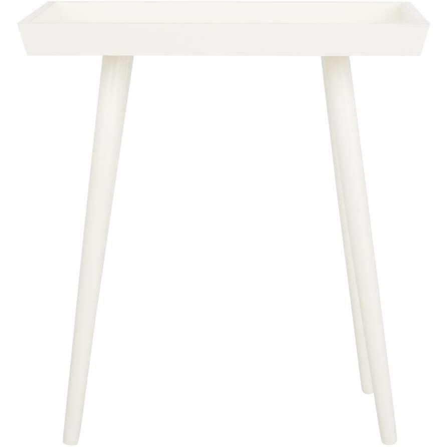 image:imageSafavieh Home Nonie Modern Chocolate Accent TableVintage White