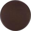 SAFAVIEH Home Collection – Ohana Dark Brown Accent Table, Sculptural Round Side Table, Modern Pedestal Design (ACC2327A)(Dark Brown)