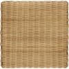 SAFAVIEH Home Collection – Shazza Natural Rattan Accent Table, Solid Wood Legs, Rustic Boho Design, Fully Assembled (ACC6510A)(Natural)
