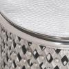 SAFAVIEH Home Collection Metal Lace Silver End Table