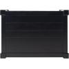 SAFAVIEH Home Collection Rafiki Black Rectangle Bottom Shelf Accent Table ACC5710B, 22″ W x 15.8″ L x 22.8″ H(Black)