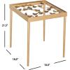 Safavieh FOX2594A Home Collection Rosalia Butterfly Side Table, Antique Gold