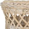 Safavieh Home Collection Desta Natural Wicker Round Accent Table(Natural)