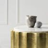 Safavieh Home Collection Elodie Gold Side Table