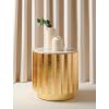 Safavieh Home Collection Elodie Gold Side Table