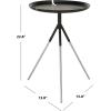 Safavieh Home Lark Matte Black Tripod Leg Side Table
