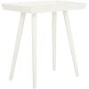 Safavieh Home Nonie Modern Chocolate Accent Table(Vintage White)