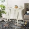 Safavieh Home Nonie Modern Chocolate Accent Table(Vintage White)