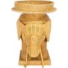 SAFAVIEH Home Collection – Balford Rattan Storage Accent Table with Tray, Fully Assembled, Natural Modern Side Table for Living Room (SEA7038A)(Natural)